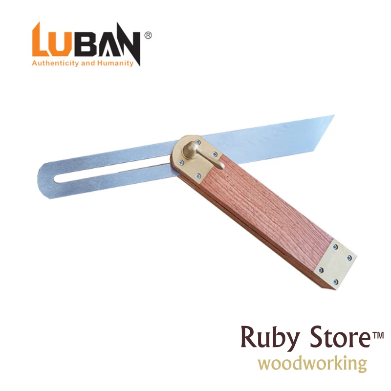 

Qiangsheng Luban Premium скользящий рубанок из красного дерева и латуни