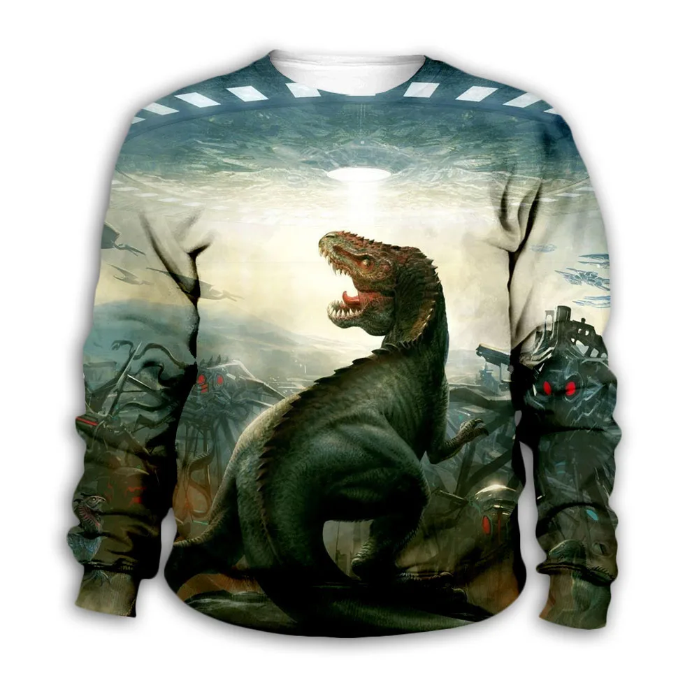 

Kids Baby Boy Girl Toddlers anime dinosaur print 3d Hoodies Cartoon Tracksuit Children wear Set Cute Sweatshirts -22