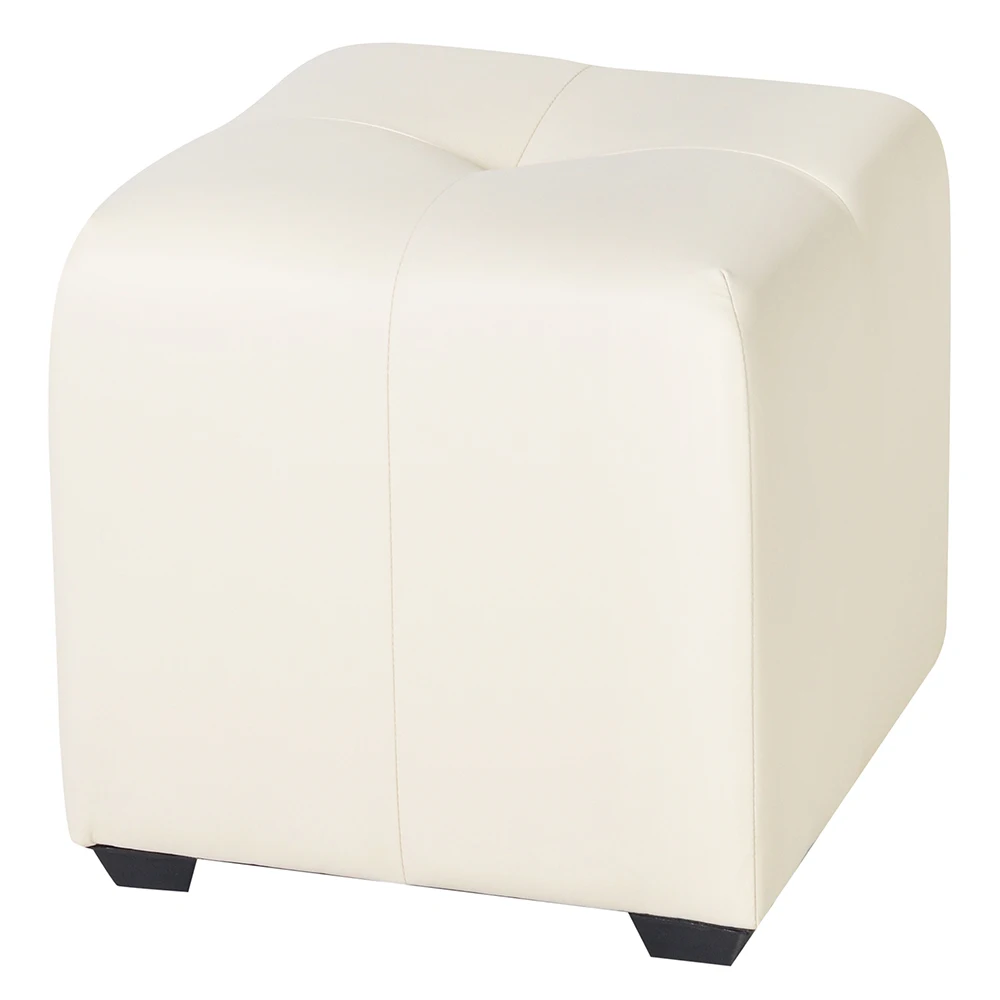 Пуф DreamBag Николь Светло-Бежевая. из экокожи классический дизайн. Мягкий стул