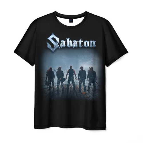 Мужская футболка 3D Sabaton|Мужские футболки| |