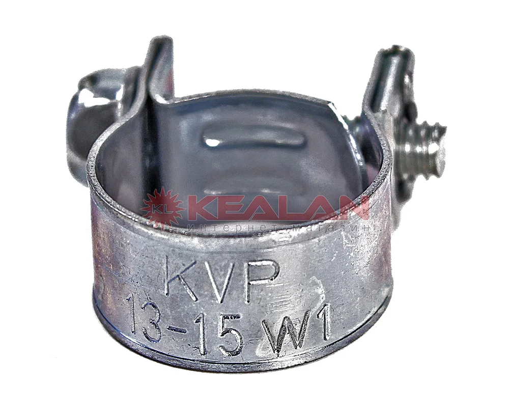 KVP Mini 13 15 W1 хомут стяжной|Подвесы хомуты и фланцы| |