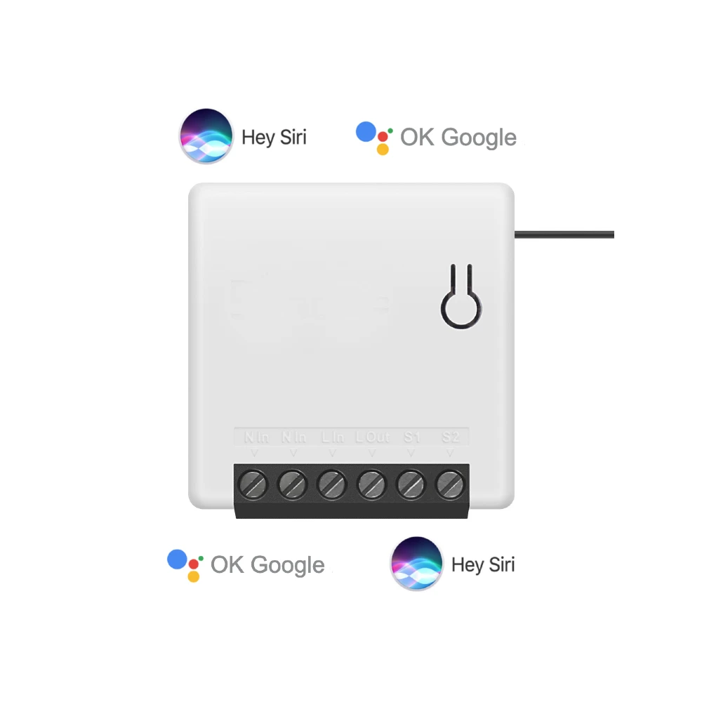 Умный дом мини для Apple HomeKit переключатель Google Assistant WiFi беспроводной пульт