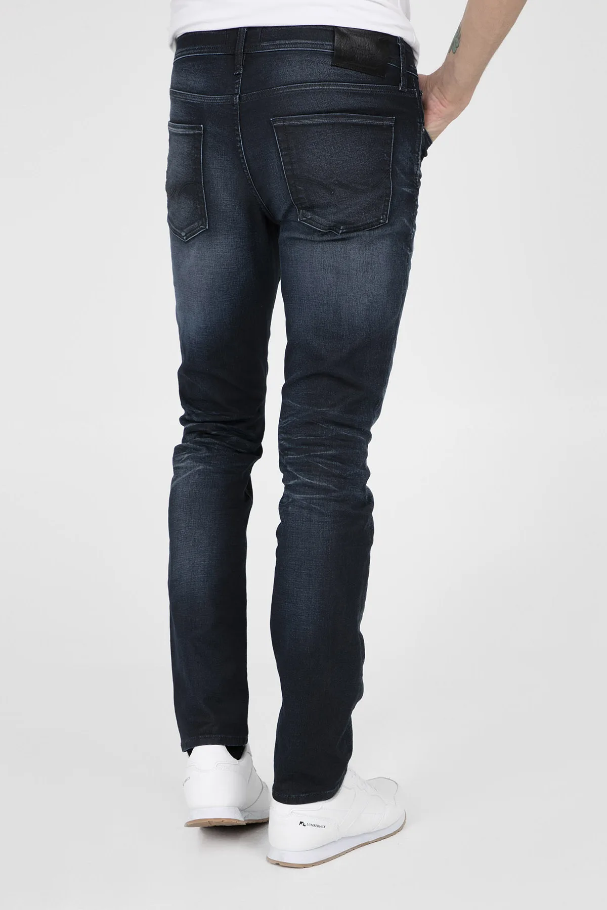 Джинсы JACK &amp JONES INTELLIGENCE jjjiglenn JJORIGINAL JOS 745 I.K NOOS джинсы мужские брюки 12140584 | Мужская
