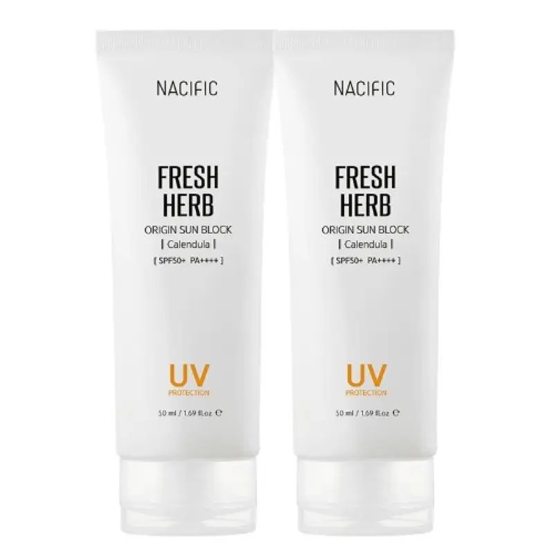 

[1+1] Fresh Herb Origin Sun Block SPF50+ PA++++, Nacific sunscreen protect skin healthy from UV sebum pore cleanser smooth