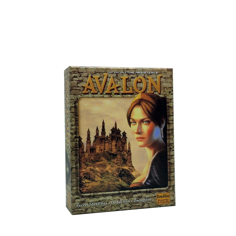 

Avalon Board Games Resistance Standalone Family Interactive High Quality Card Social Deduction Game Divination Cards