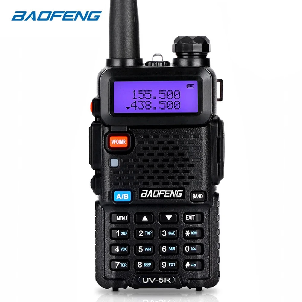 Портативная рация BaoFeng UV 5R 128 каналов 5 Вт VHF UHF 136 174 МГц и 400 520 МГц|Рации| |