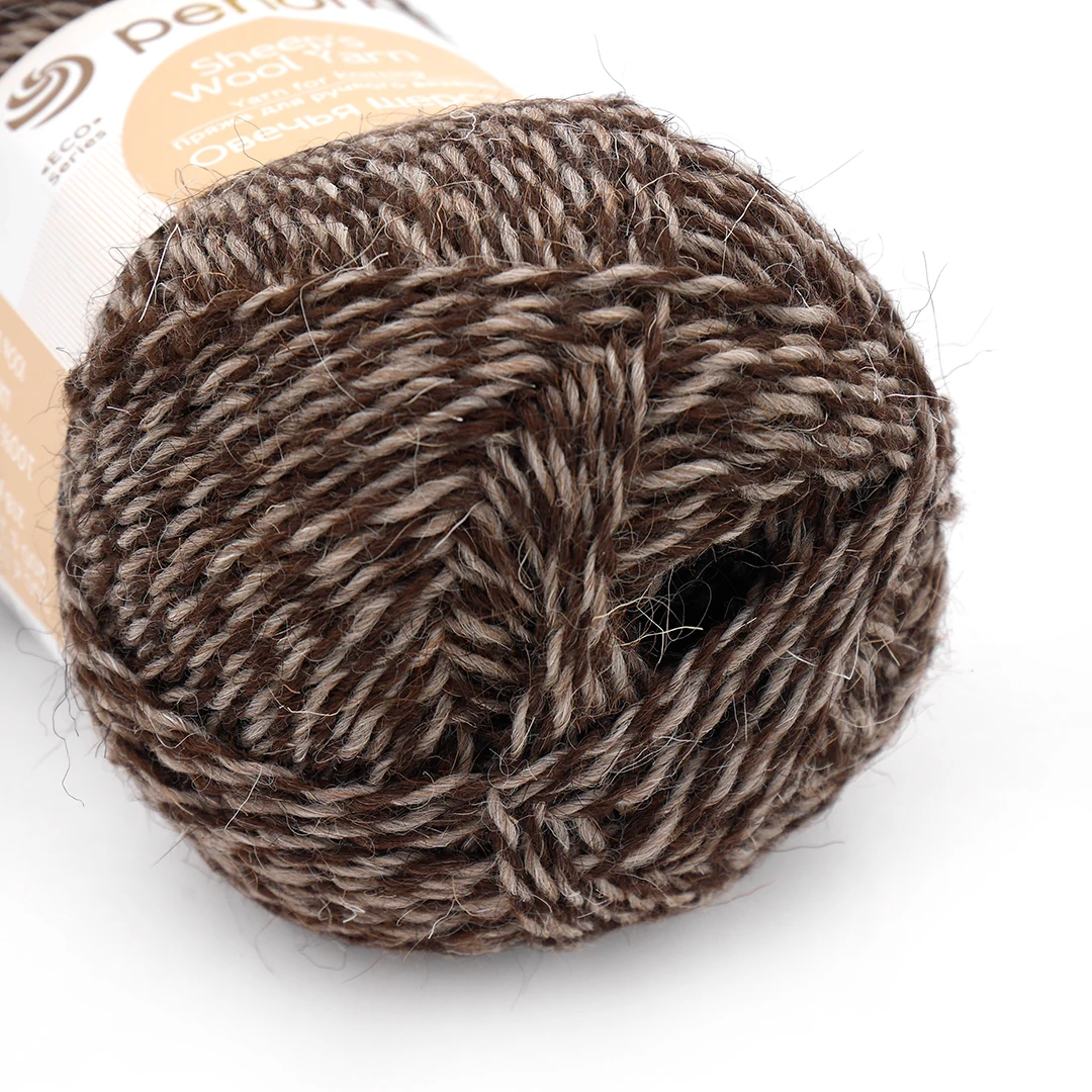 Пряжа Пехорка Овечья шерсть (5 мотков) 100% 100г 200м | Дом и сад