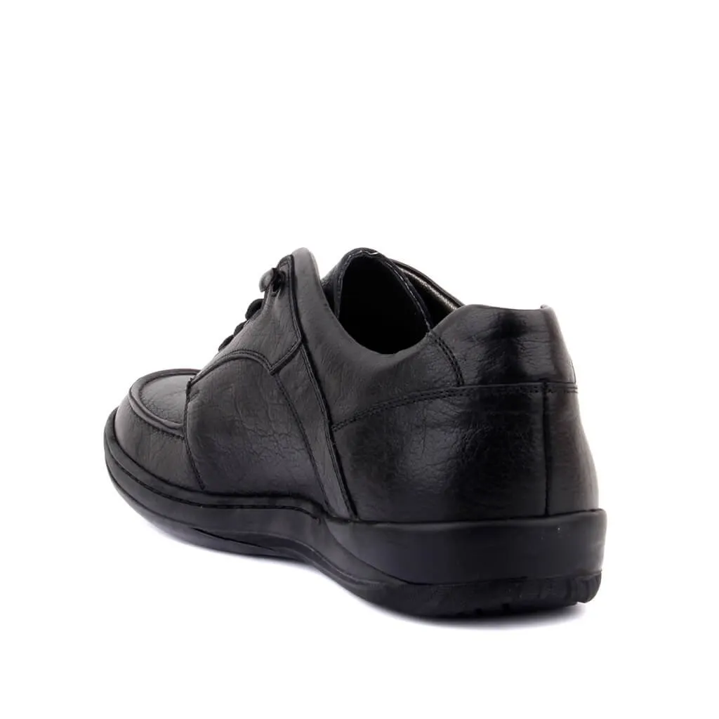 Мужская повседневная обувь Sail-Lakers из натуральной кожи черного цвета | Обувь