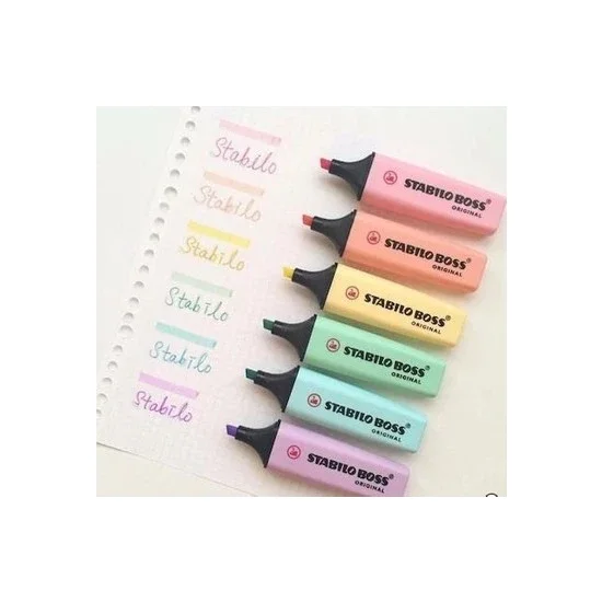 

New 2021 Pastel Highlighter Pen 15 Pcs Turkey Fast Shipping