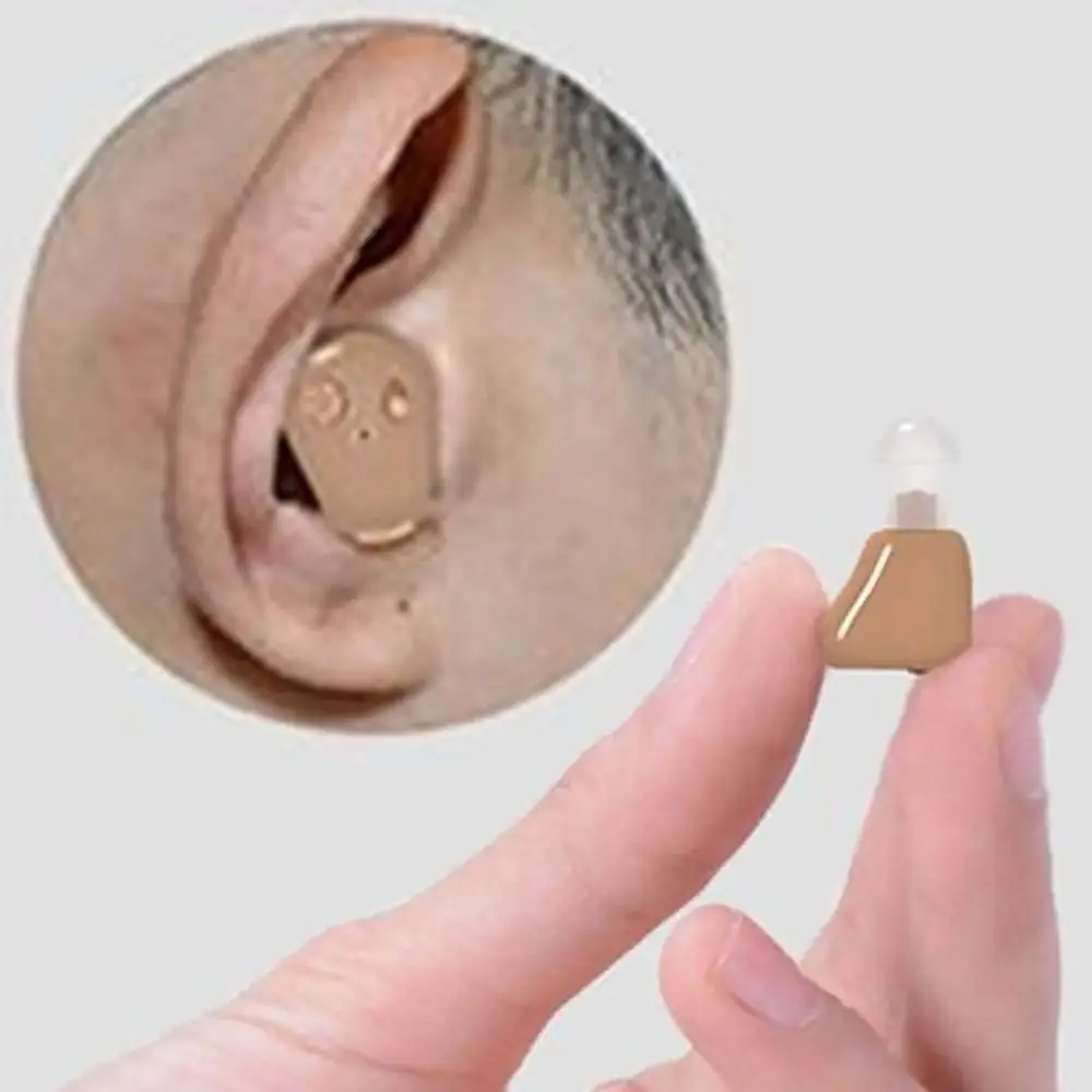 

Hearing Aid Rechargeable Mini Hearing Aid Sound Amplifier Invisible Hearing Cleaner For Elderly Deaf Care Tools