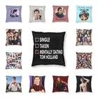 Наволочка для подушки с принтом из мф Умная свидание, 45x45 см