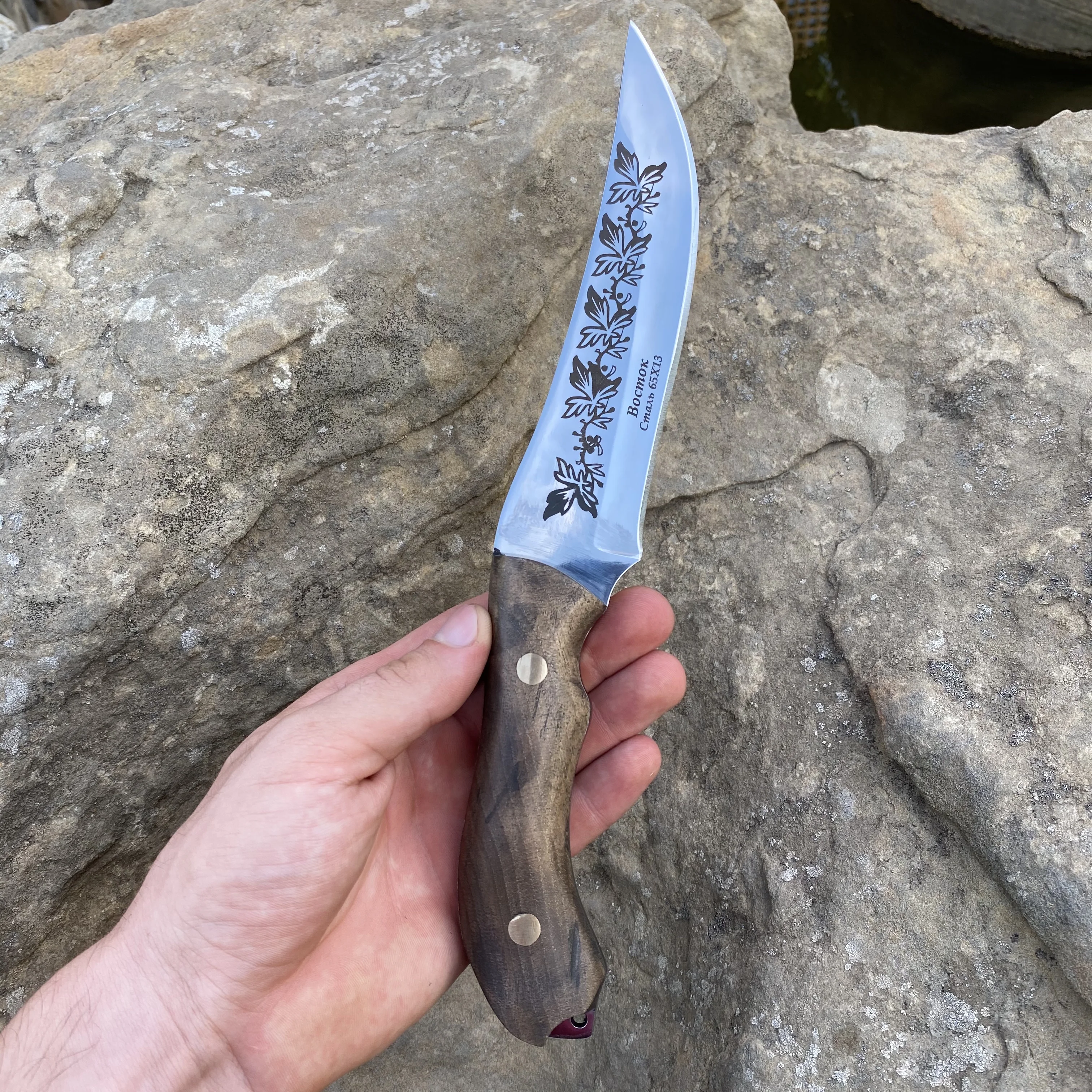 Нож Восток из стали 65х13 | Инструменты