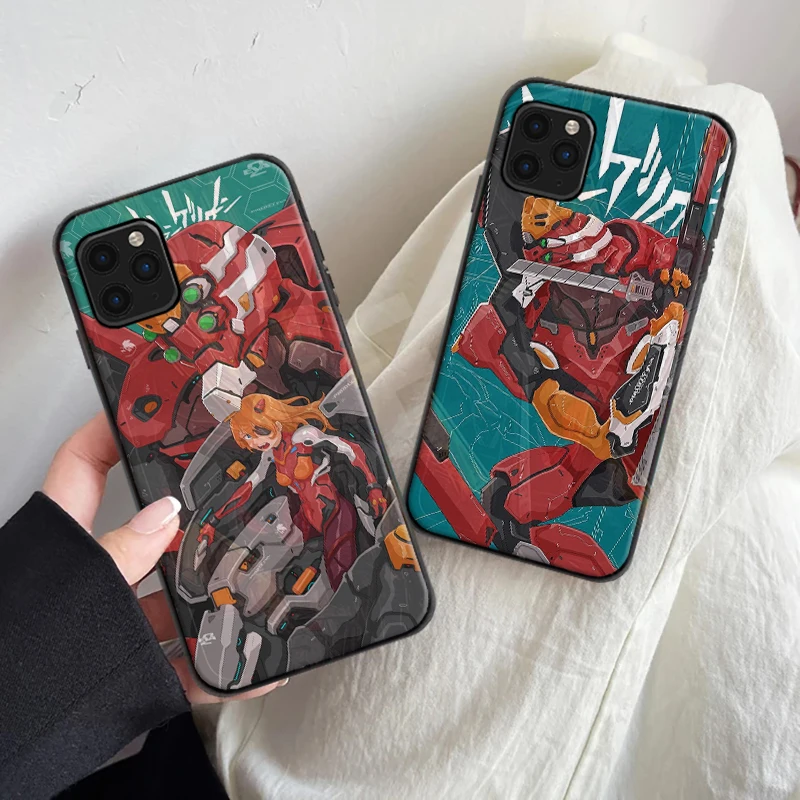 

Genesis Evangelion Anime Phone Case For iPhone 11 12 13 XS XR X Pro MAX 6 6S 7 8 Plus SE 2020 Coque Soft TPU Cases Back Cover