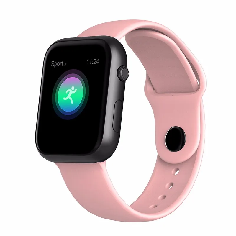 Pink SX16 Смарт-часы кровяное кислородное кровяное давление спортивный режим умный Браслет будильник с функцией buetooth селфи умный фитнес-браслет - Цвет: Pink