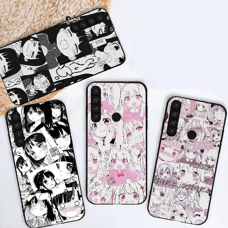 

Cute Anime Girls Phone Case For Xiaomi Redmi Note 9 10 Pro MAX 5G 9T 9 9i 9AT 9A 9C Coque Carcasa Cases Back Cover Soft TPU
