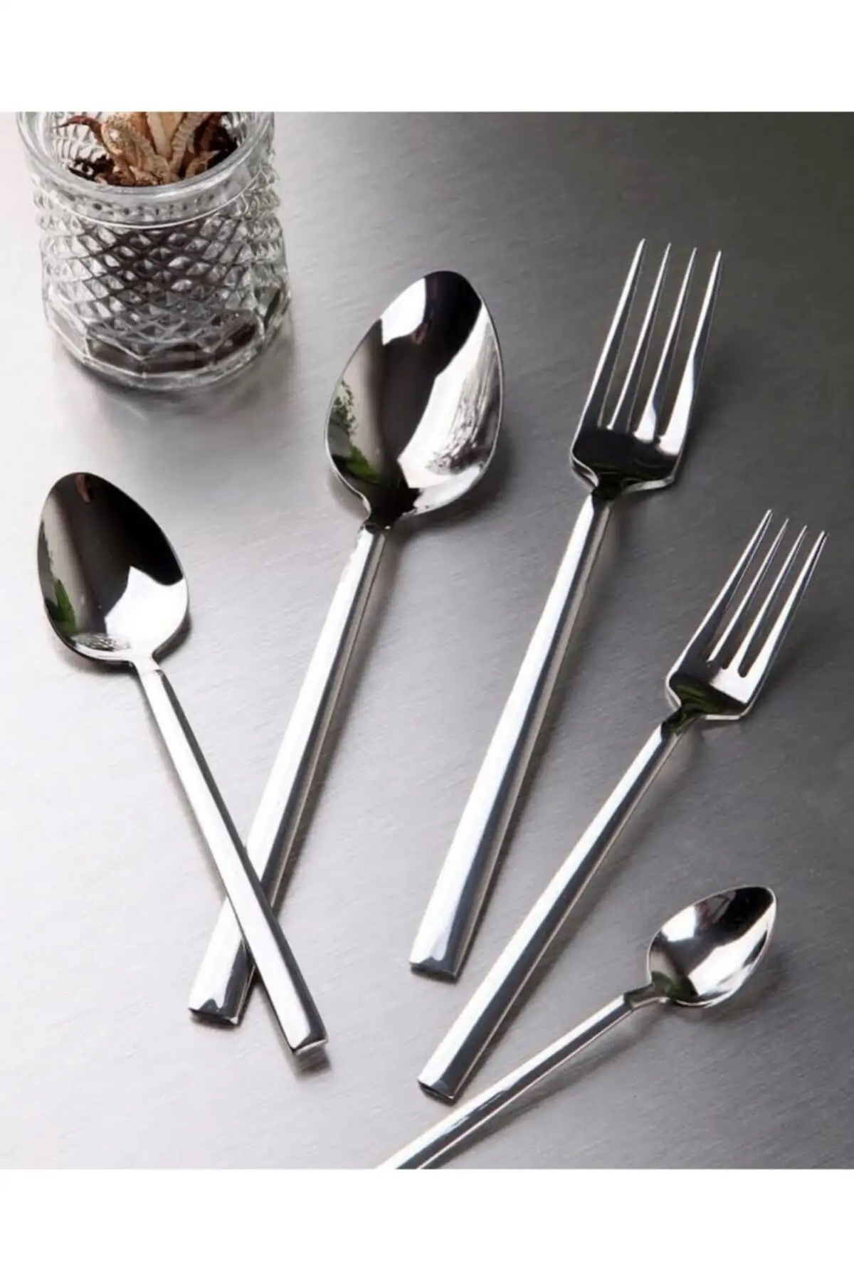 

Bellini Elegance Plain 60-Piece Boxed 12-Person Cutlery Set 60 set