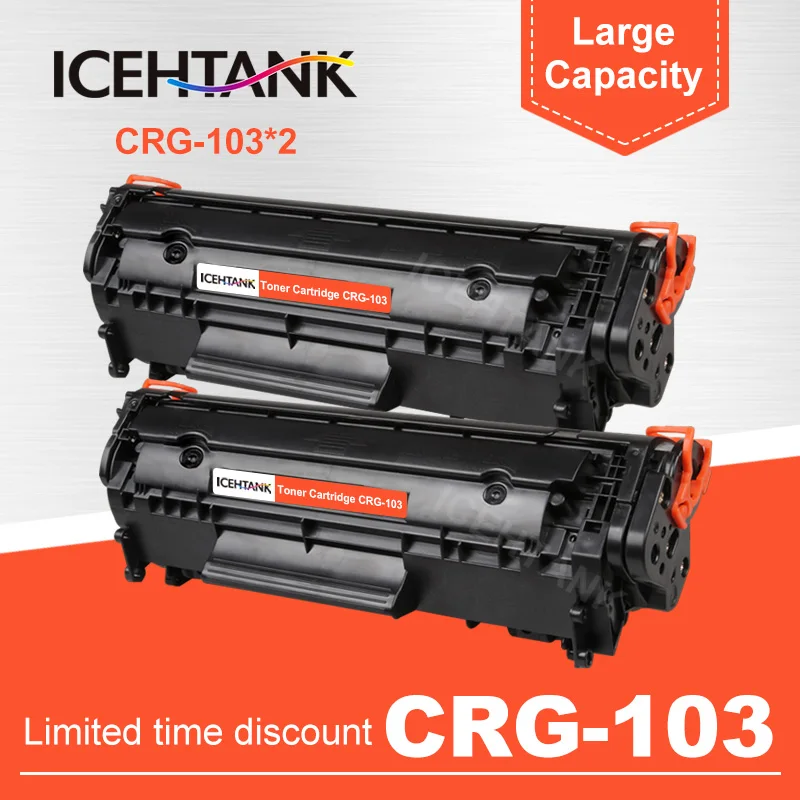 ICHTANK 2 шт. CRG 103 303 703 тонер-картридж для canon LBP2900 LBP3000 LBP 2900 LBP-2900 LBP-3000 принтер |