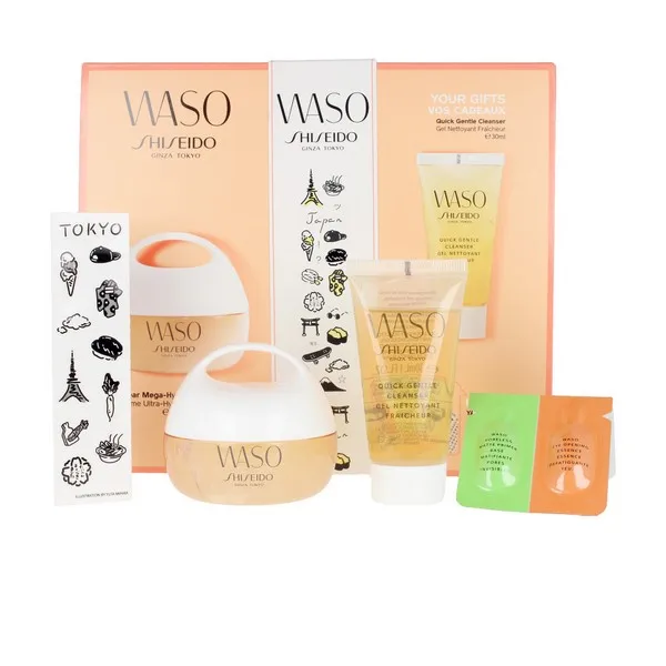 Набор женской косметики Waso Clear Mega Hydrating Shiseido|Наборы для макияжа| |