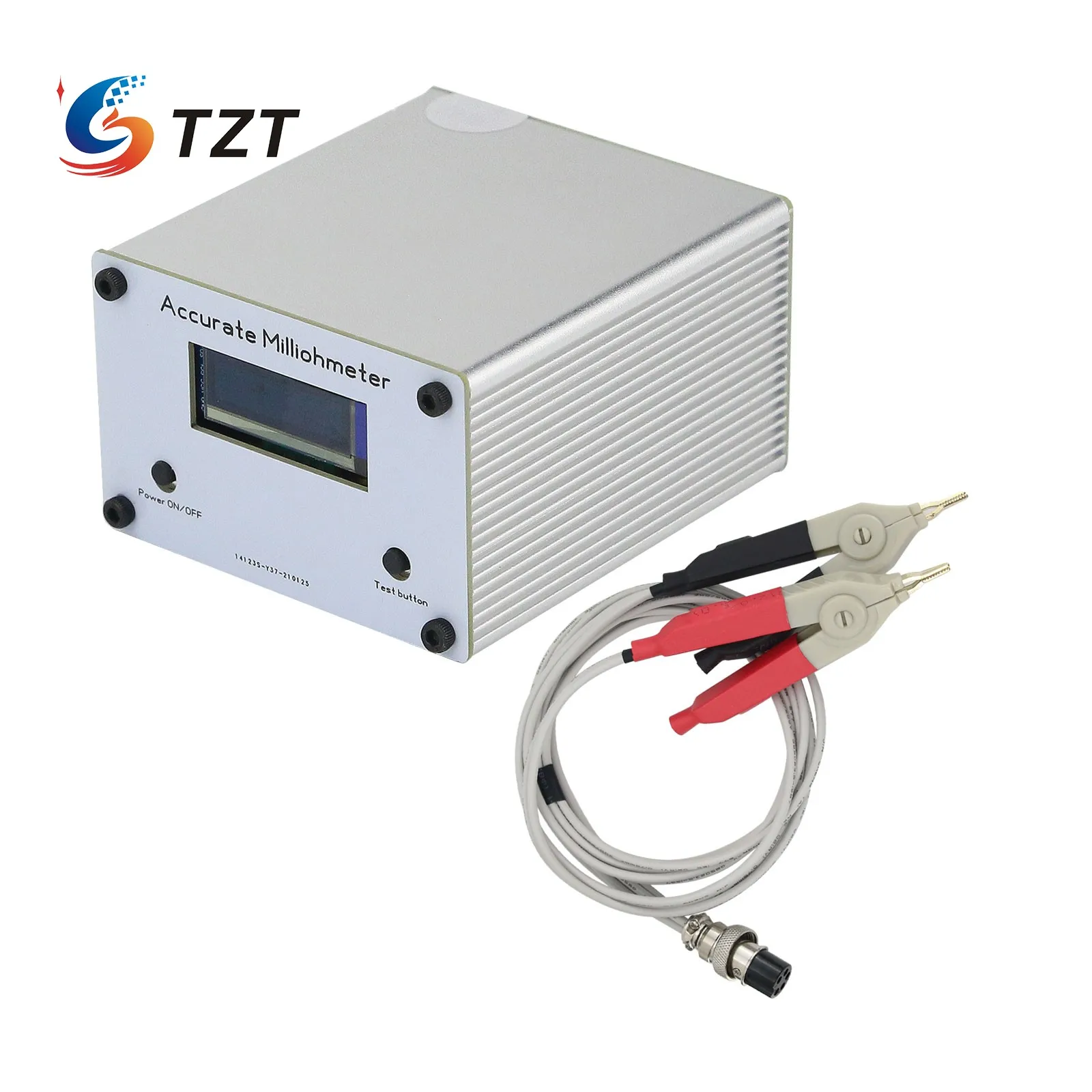 

TZT High-Precision Resistance Tester Milliohm Meter Accurate Milliohmmeter USB Charging With OLED 128*32