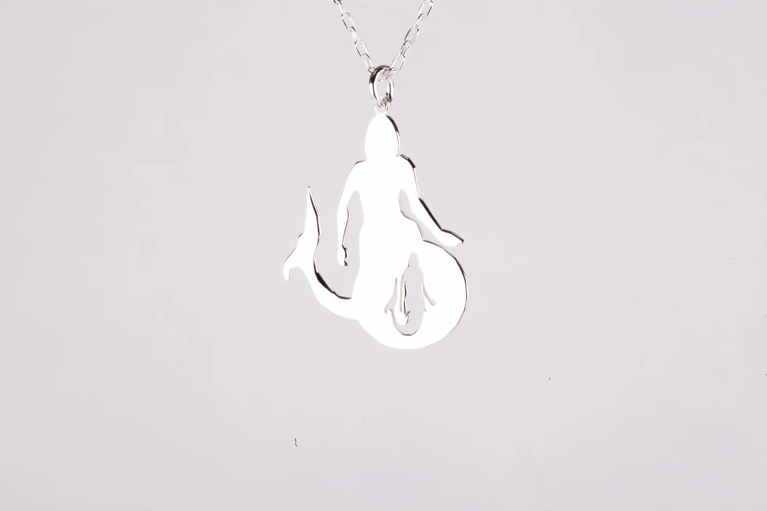 

Хм нам ювелирных изделий 925 пробы "Русалка" с рисунком кулон призрак