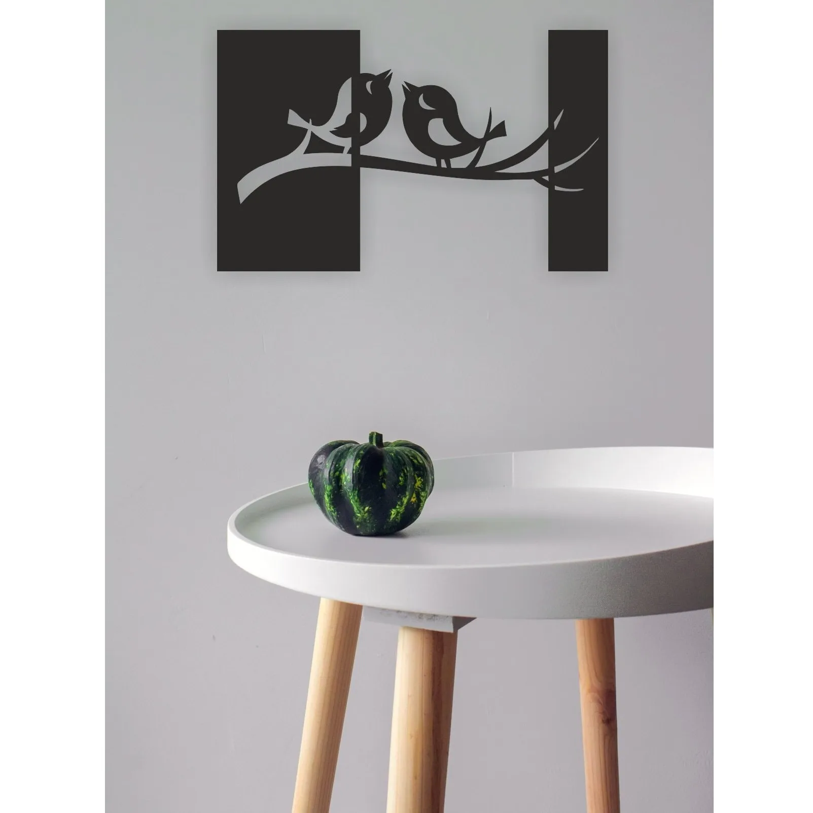 

Birds Wall Decor Ornament Laser Cut mdf Wooden Decorative Painting animal sweet black modern home art classic beautiful new