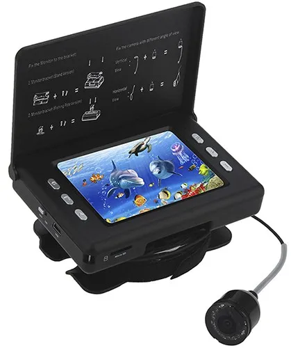 Видеокамера для рыбалки SITITEK FishCam 400 DVR с функцией записи (15м)|Среднеформатные