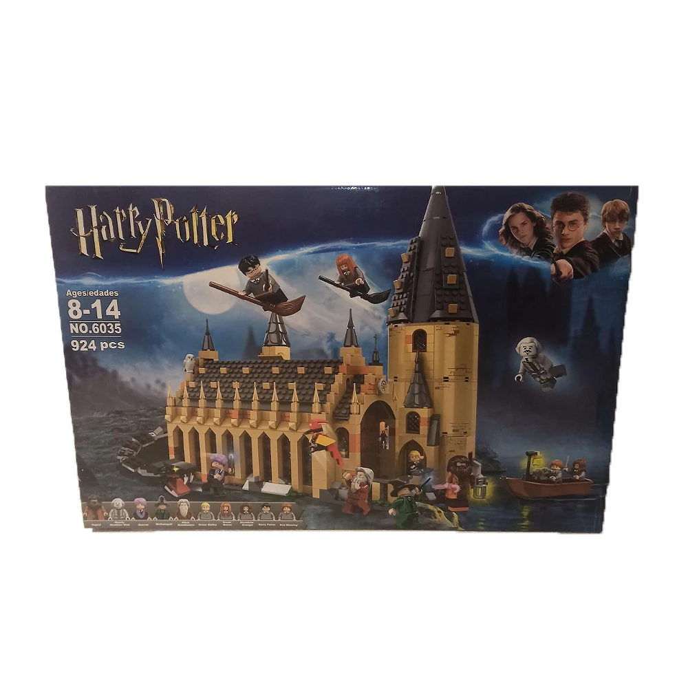 Фото Конструктор Harry Potter Хогвардс Большой зал Leduo NO.6035 924 детали | Игрушки и хобби