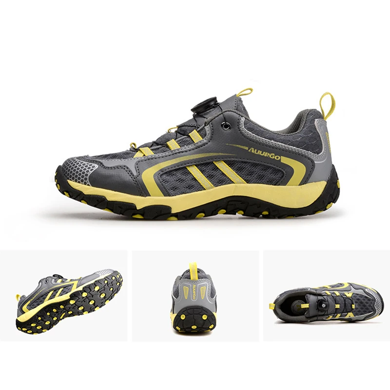 

2022 New Quick Lace Design Breathablet Sports Shoes Men's Water Shoes No-Lock Mountain Bike Shoes sapatilha ciclismo mtb