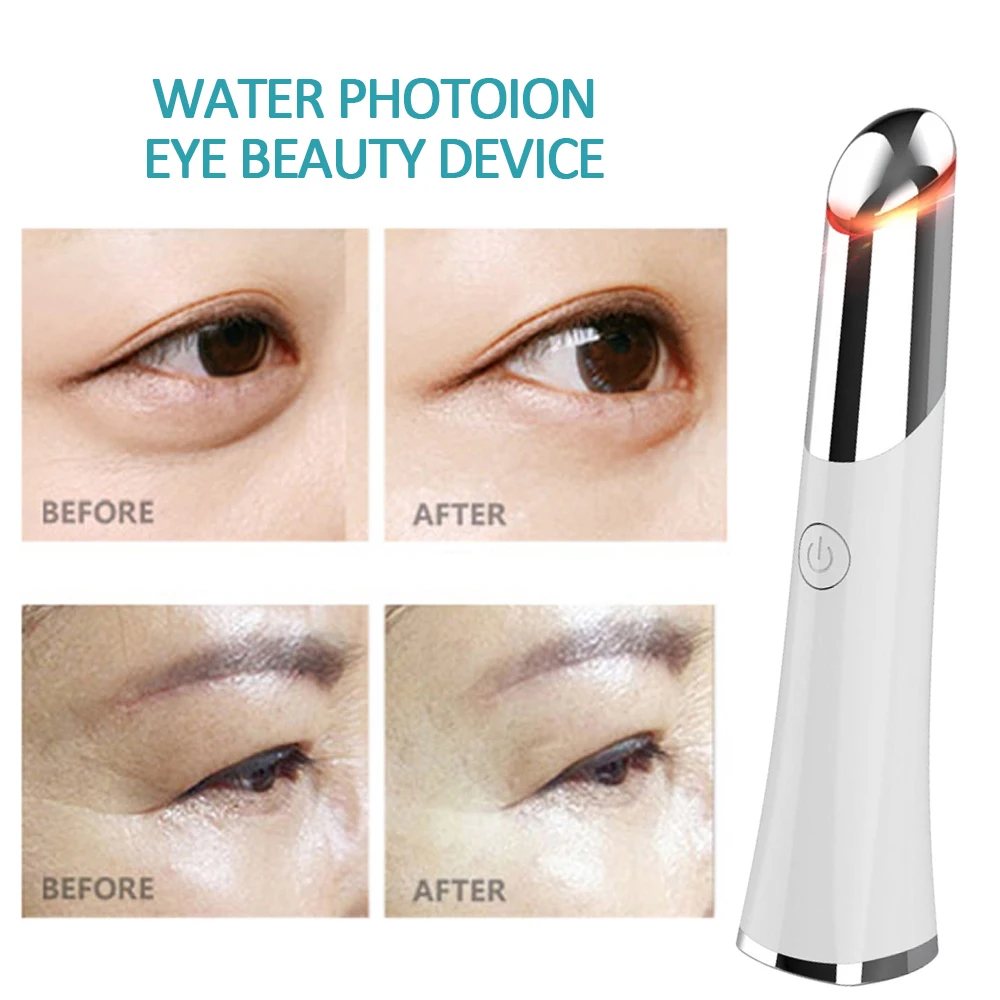 

Electric Eye Massager Hot & Cold Two-Speed adjustable Anti-Ageing Wrinkle Dark Circle Pen Removal Eye skin care instrument