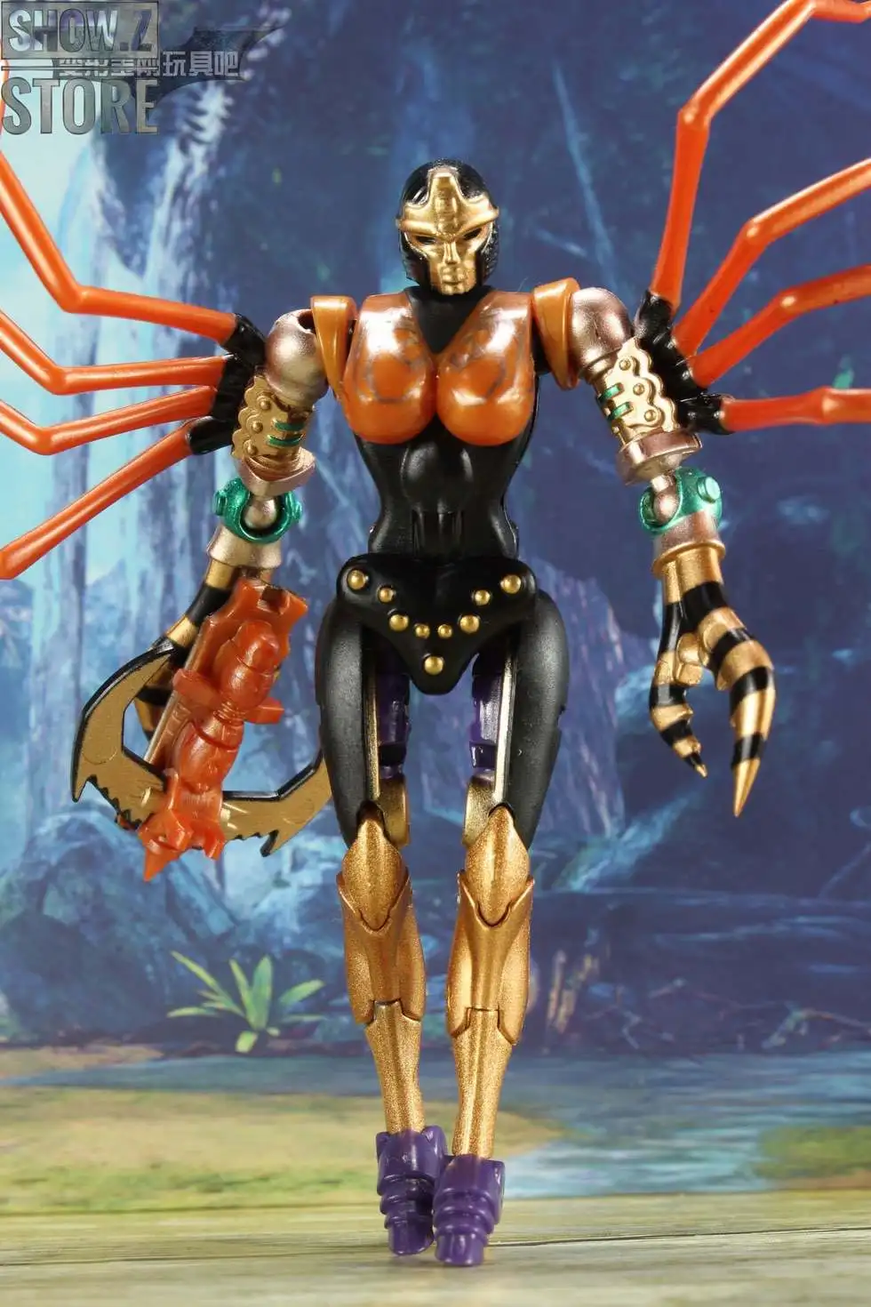 [Show. Z Store] трансформирующийся элемент TE MM001 TE-MM001 Blackarachnia фигурка трансформации