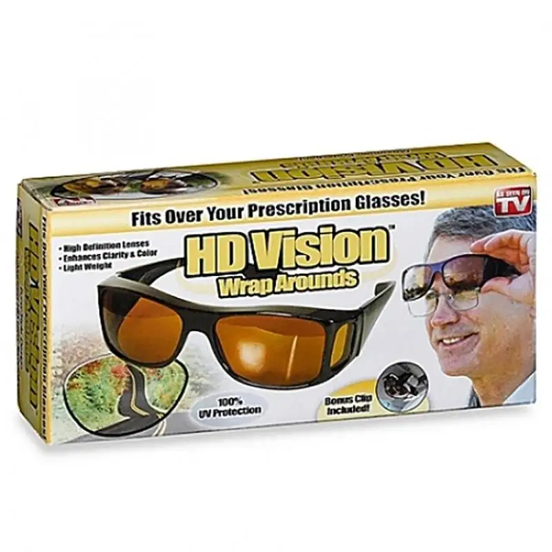 Солнцезащитные водительские очки HD Vision Wrap Around H0241 | Автомобили и мотоциклы