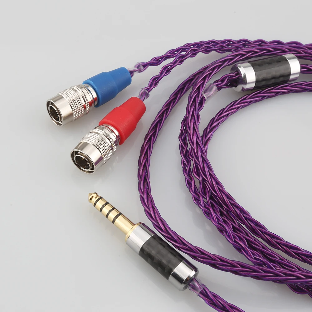 Высококачественные 2 5/3 5/4 4/4pin XLR сбалансированные посеребренные наушники