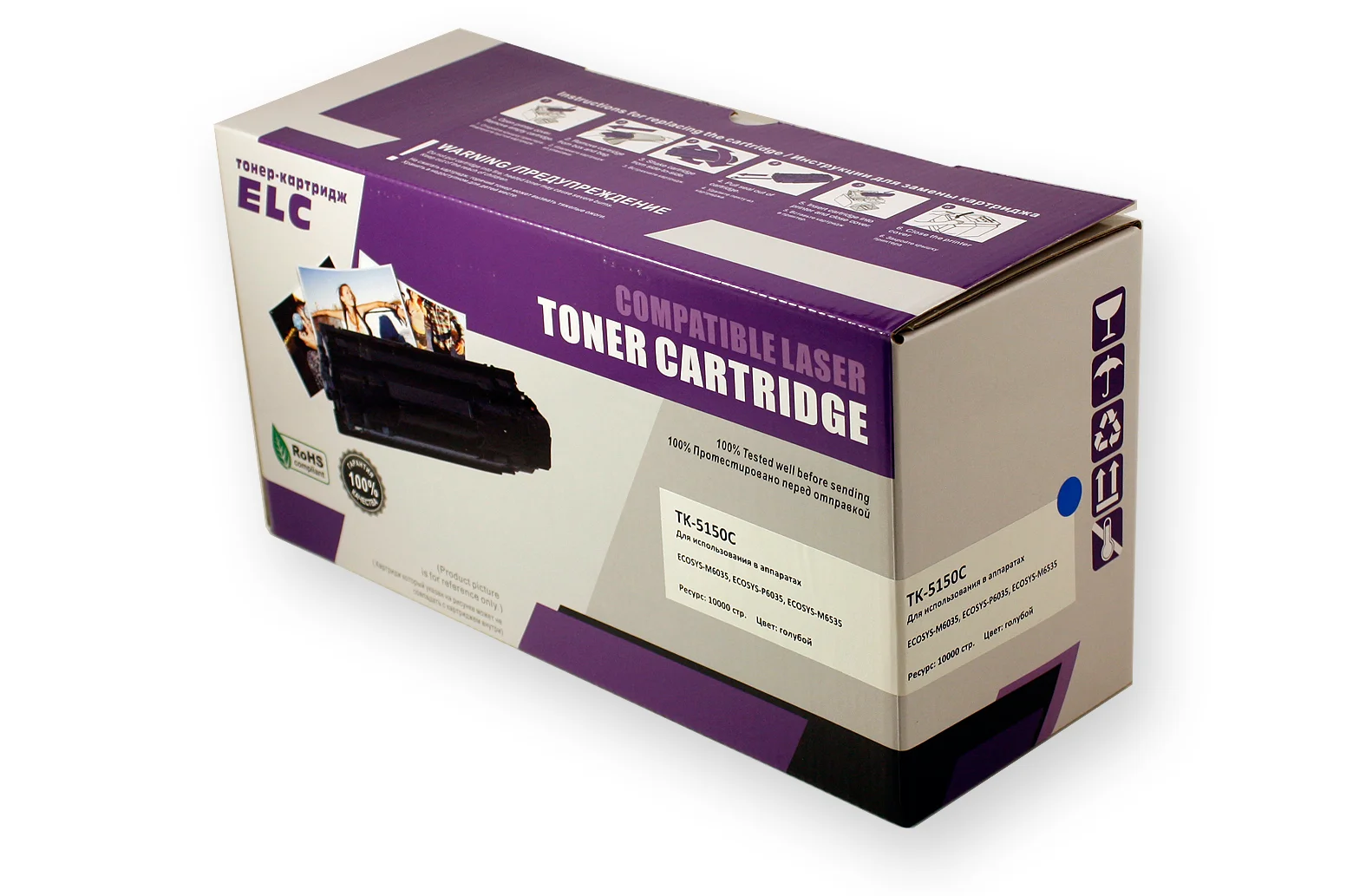 TK-5150C для Kyocera EcoSys-M6035 