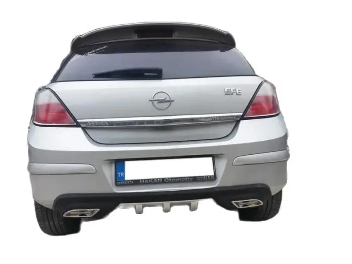 

Opel Astra H For Diffuser Rear Bumper Dual Exhaust Output
