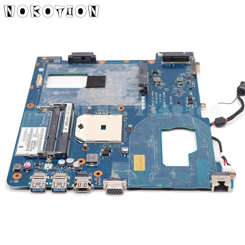 Материнская плата NOKOTION QMLE4 LA 8864P для Samsung NP365 NP365E5C NP355V5C материнская ноутбука разъем