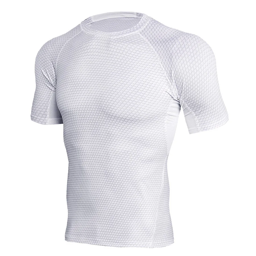 

Hot Selling Outdoors Fitness Exercise High Bouncy Quick Dry Mens Gym Shirts