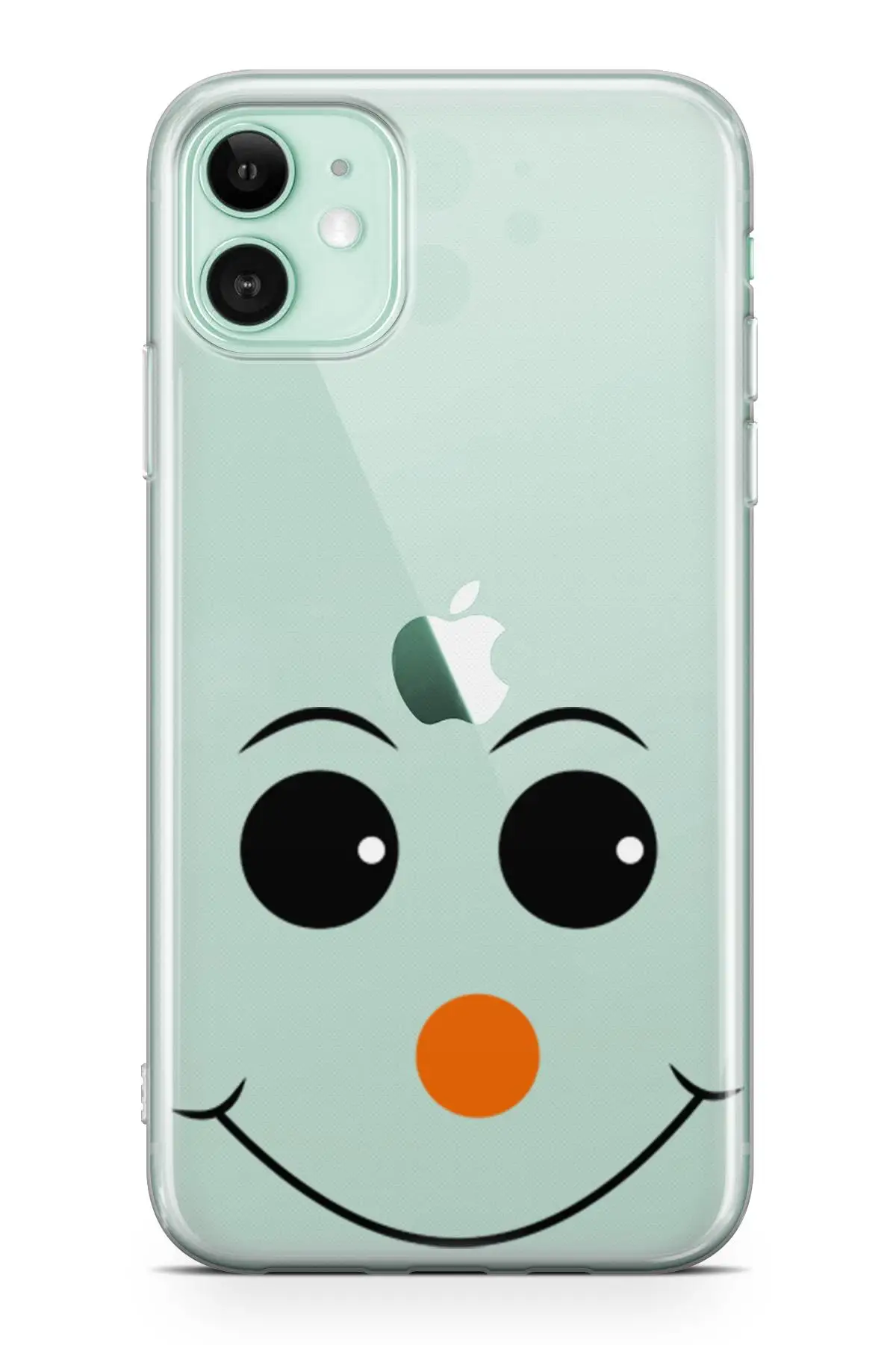 Чехол Lopard для Apple iPhone 11 защитный силиконовый чехол с рисунком смайликов Красного