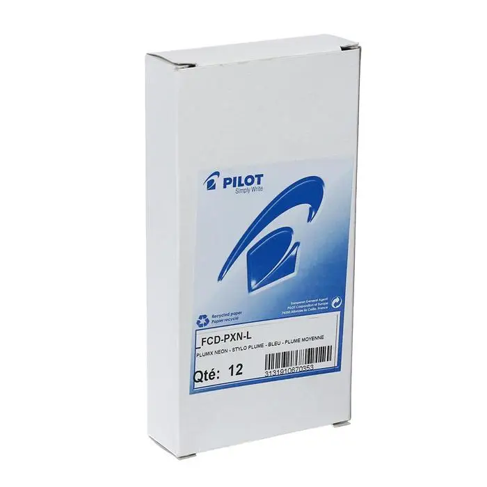 Ручка перьевая Pilot PLUMIX NEON узел 0 58мм синяя FCD-PXN (L) | Канцтовары для офиса и дома