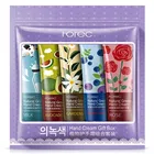 Набор кремов для рук с натуральными экстрактами (молочные протеины, авокадо, гардения, лесные ягоды, роза) , 5 шт*30 г