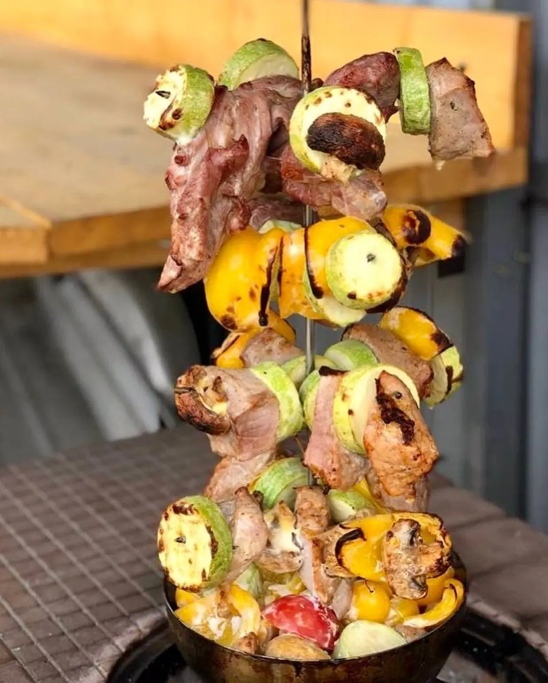 Тандыр Хан Барбекю Центр из жаропрочного шамота для дачи и беседки |