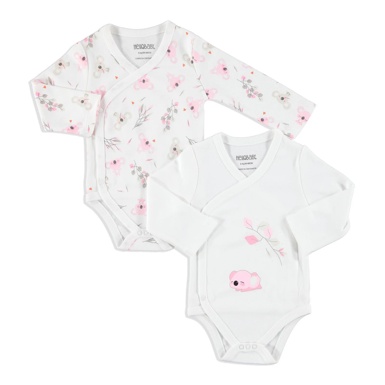 Детские Боди ebebek HelloBaby Koala 2 шт.| |