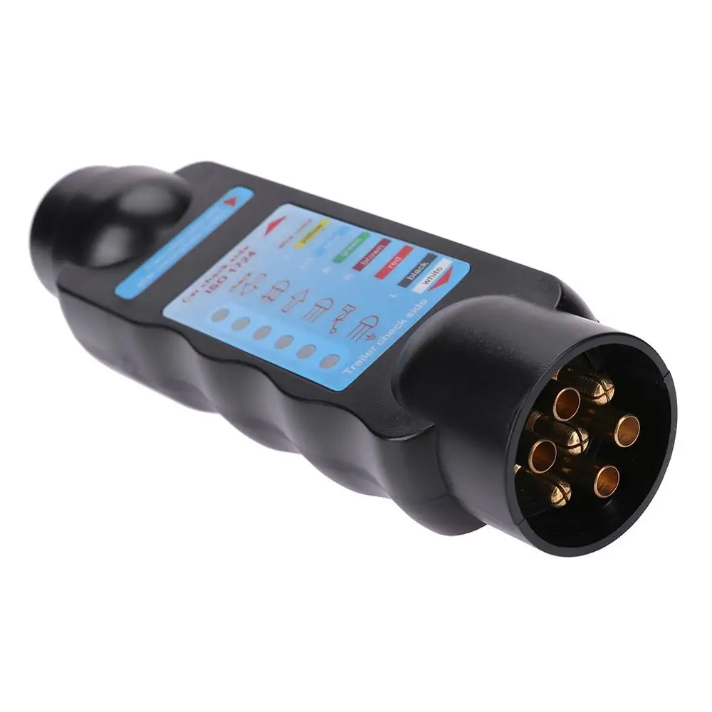 7 контактный автомобильный прицеп буксировочный светильник Кабельная вилка