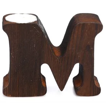 Мужчины женщины дети младенцы для персонализированных букв подсвечник