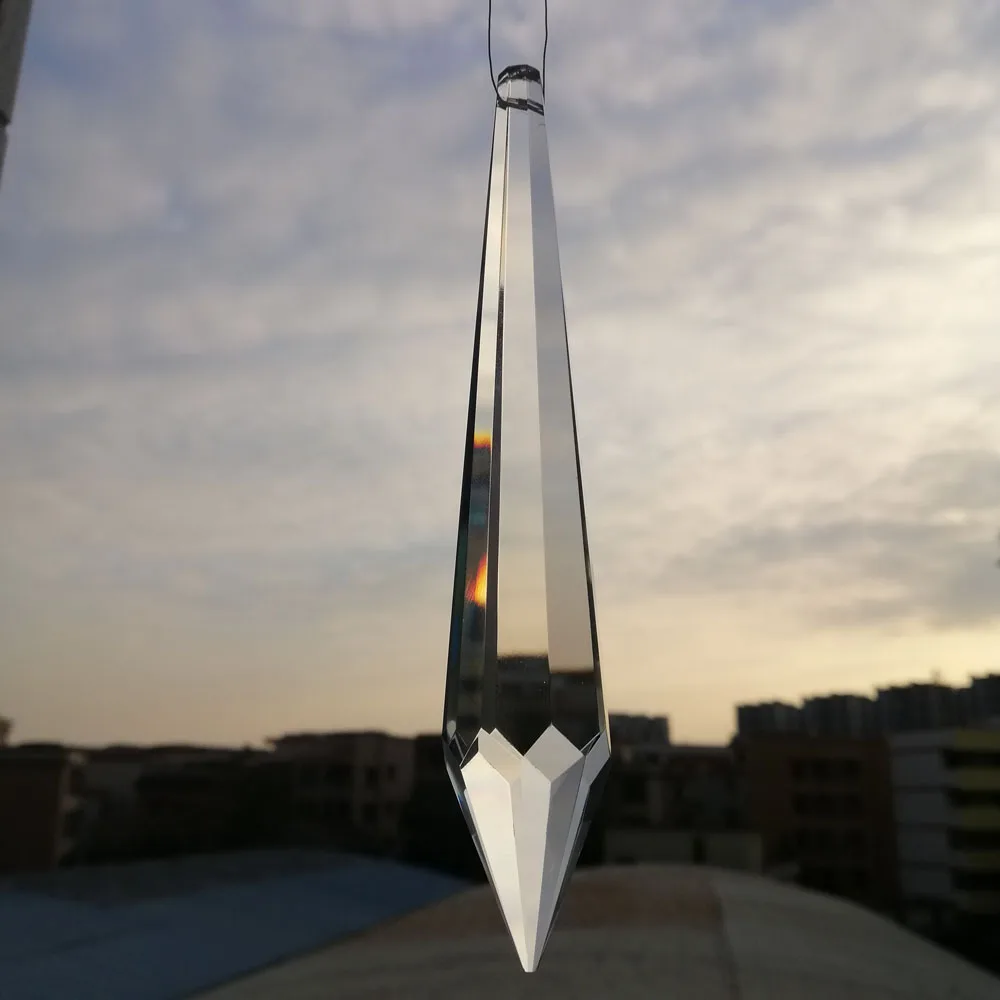 

Camal 1 шт. 150 мм граненая сосулька U-образная подвесная лампа-призма освещение подвесная люстра SunCatcher Запчасти для свадебной вечеринки