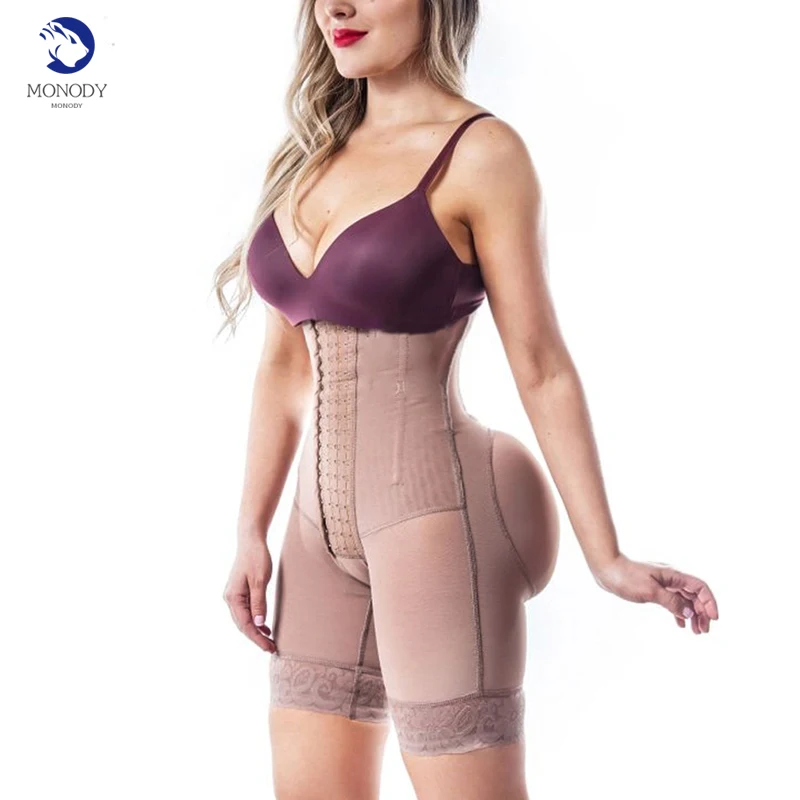 Colombian Girdles Full Body Shapewear Plus Size Bodysuit Sexy Lingerie Belts for Women High Compression Fajas Butt Lifter Skims
