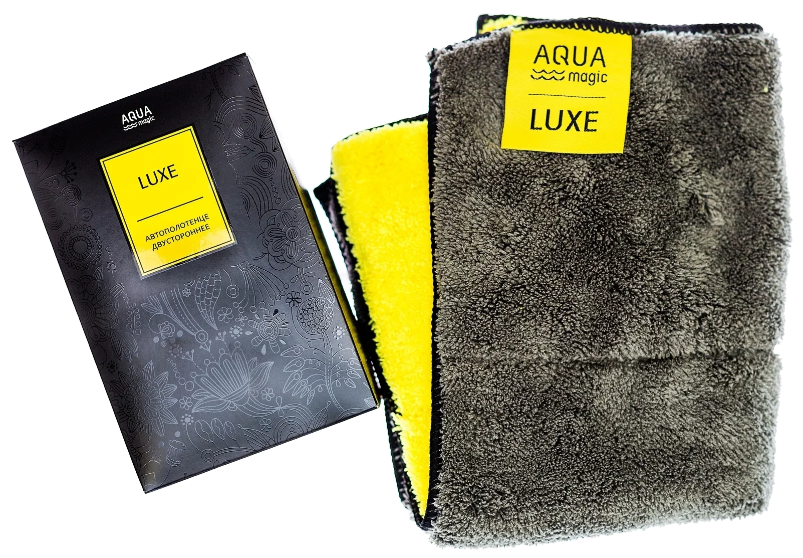 Автополотенце AQUAmagic LUXE двустороннее 40 х 30 см |