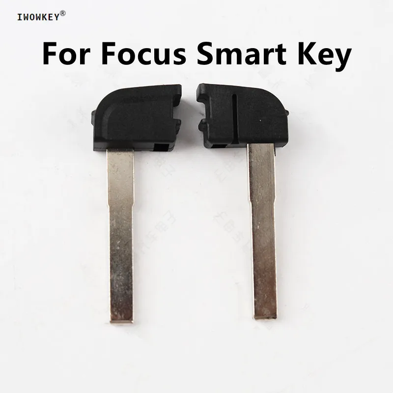 

Replacement Key Blade Uncut Smart Emergency Blade Flat Type for Ford For Focus C MAX S MAX Key Shell