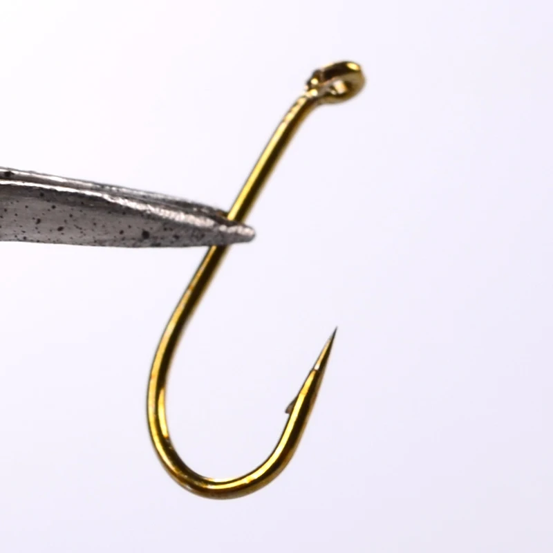 200 шт. рыболовные крючки с высоким содержанием углерода Сталь форель сухой