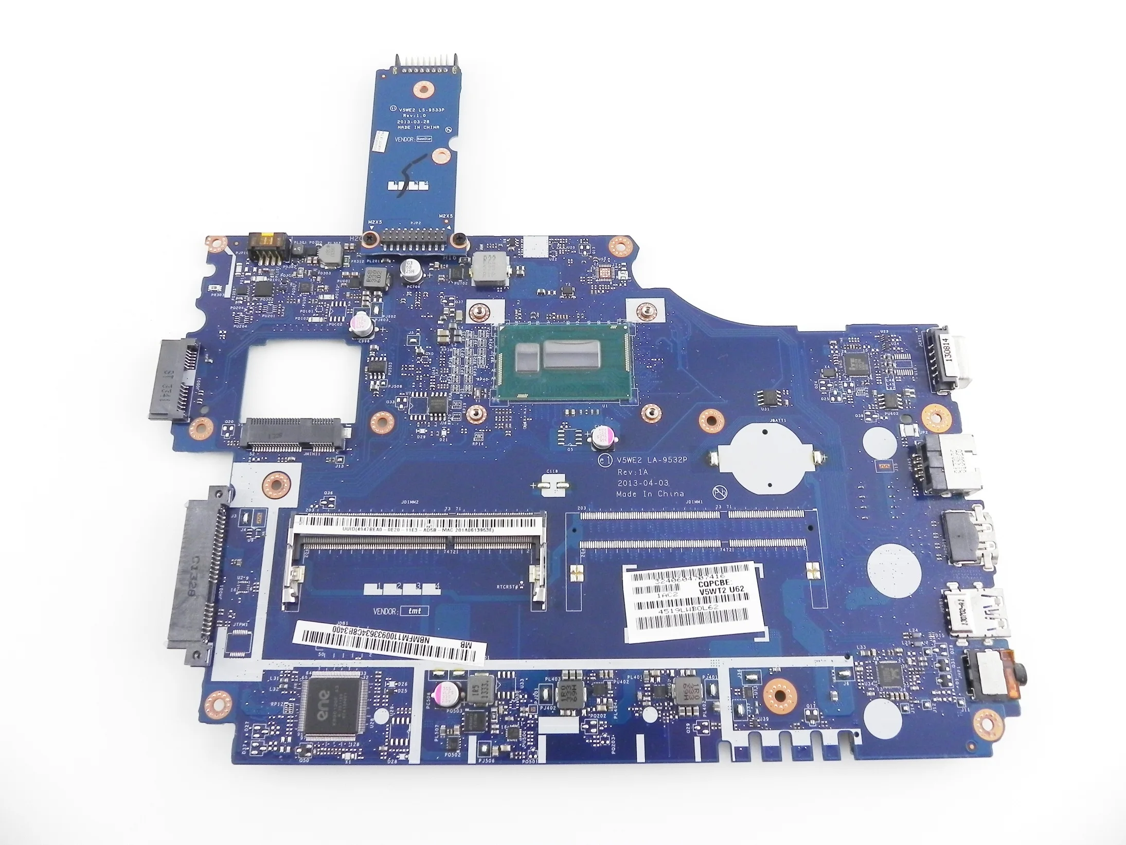 Packard Bell V5WT2 TE69HW 15.6&quot Материнская плата На Запчасти Не рабочая NBMFM1100933634C8B3400 - купить