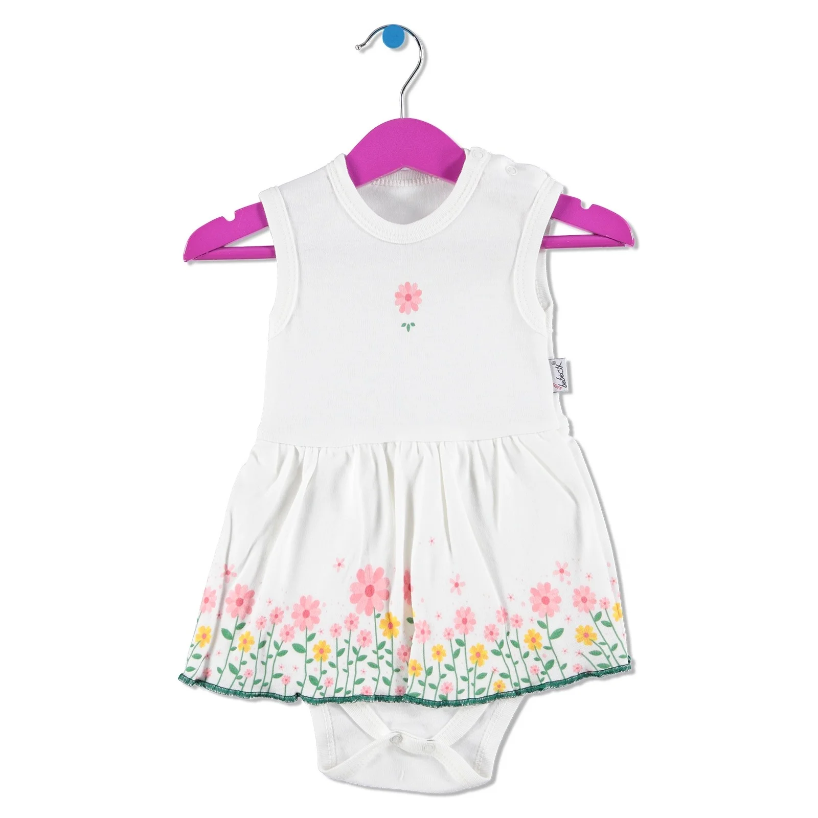 Ebebek Bebecix/платье с цветочным принтом для маленьких девочек боди|Платья| |